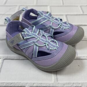 OshKosh Everplay Flexible Outsole Bump Toe Sandal Purple Lilac Toddler Size 9